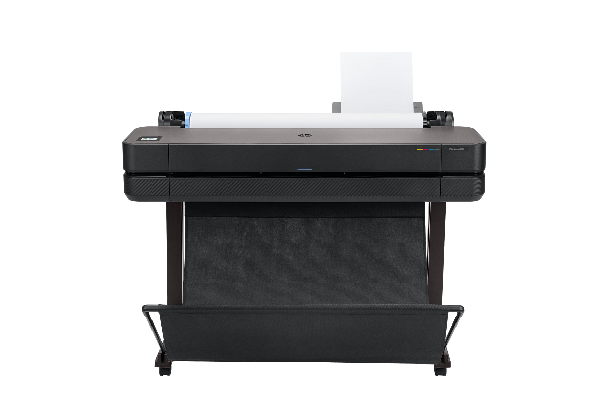 HP DesignJet T630 36-inch plotter front view