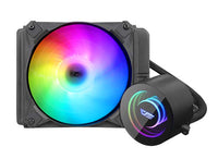 darkFlash Twister DX120 ARGB 120mm AIO liquid cooler front view