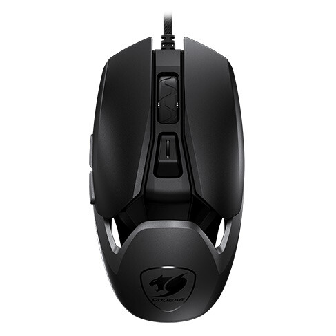 Cougar AirBlader ultralight wired gaming mouse black top view