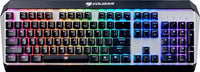 Cougar Attack X3 RGB mechanical gaming keyboard front view