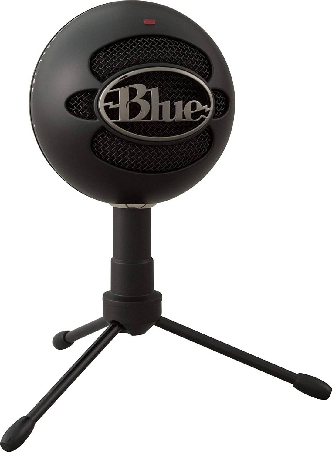 Logitech Blue Snowball iCE USB microphone black front view