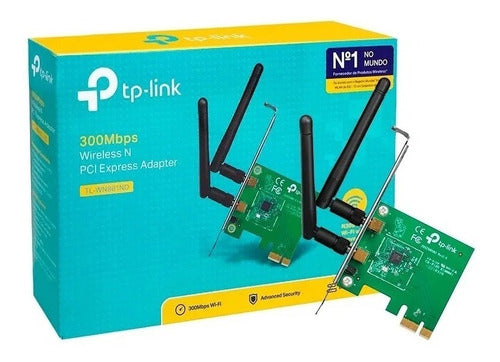 TP-Link TL-WN881ND PCIe wireless adapter front view