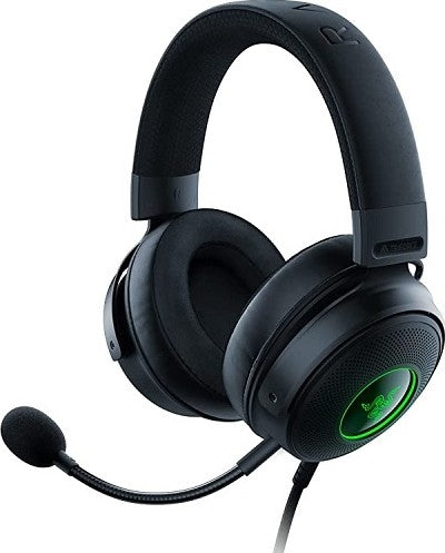 Razer Kraken V3 wired USB gaming headset front view