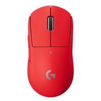 Logitech G PRO X SUPERLIGHT Wireless Gaming Mouse, HERO 25K Sensor up to 25,600 DPI, LIGHTSPEED Wireless, Under 63g, 5 Programmable Buttons, Red, (910-006785)