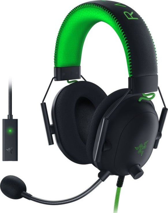 Razer BlackShark V2 SE wired gaming headset front view