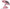 Razer Viper Ultimate Quartz Edition wireless gaming mouse pink side view
