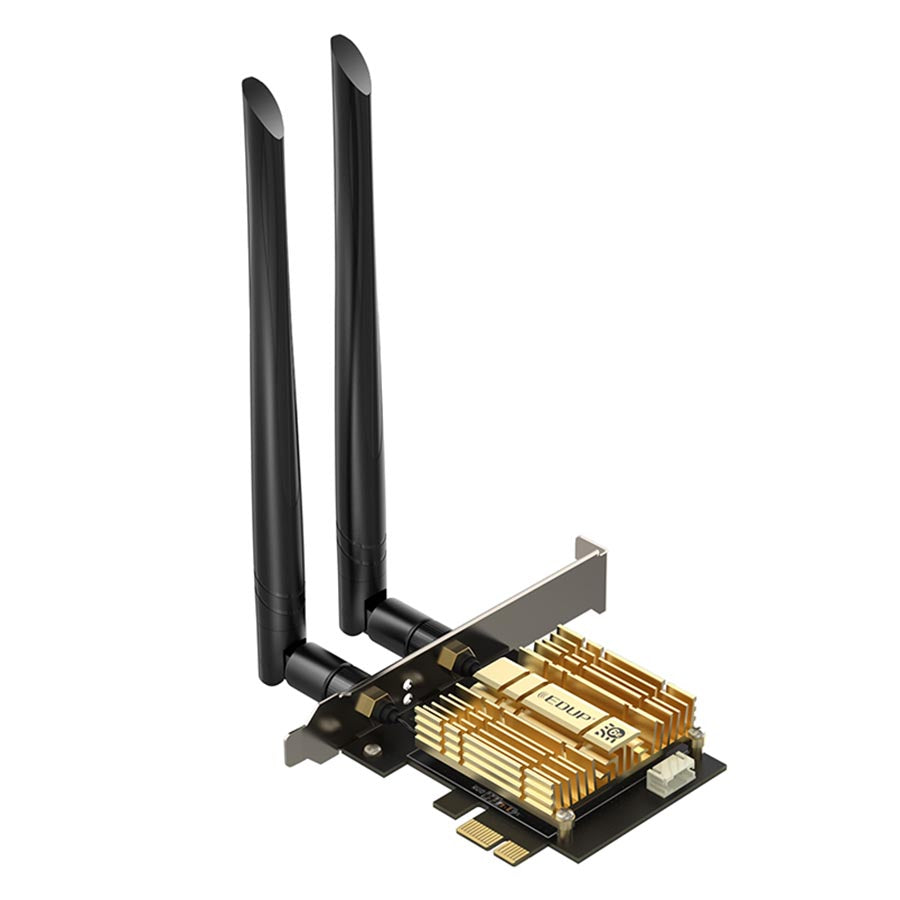 EDUP EP-9651GS Wi-Fi 6E PCIe adapter front view