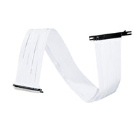 Lian Li 900mm PCIe 4.0 riser cable white front view