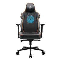 Cougar NxSys Aero gaming chair black/orange front view