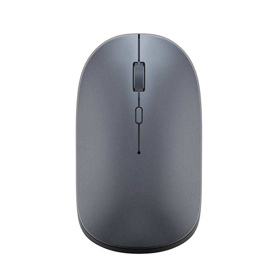 WiWU WiMICE Lite wireless dual mode mouse grey top view