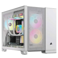 Corsair 2500D AIRFLOW White case front view