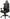 Cougar Armor EVO Royal black and gold gaming chair backrest and headrest detail