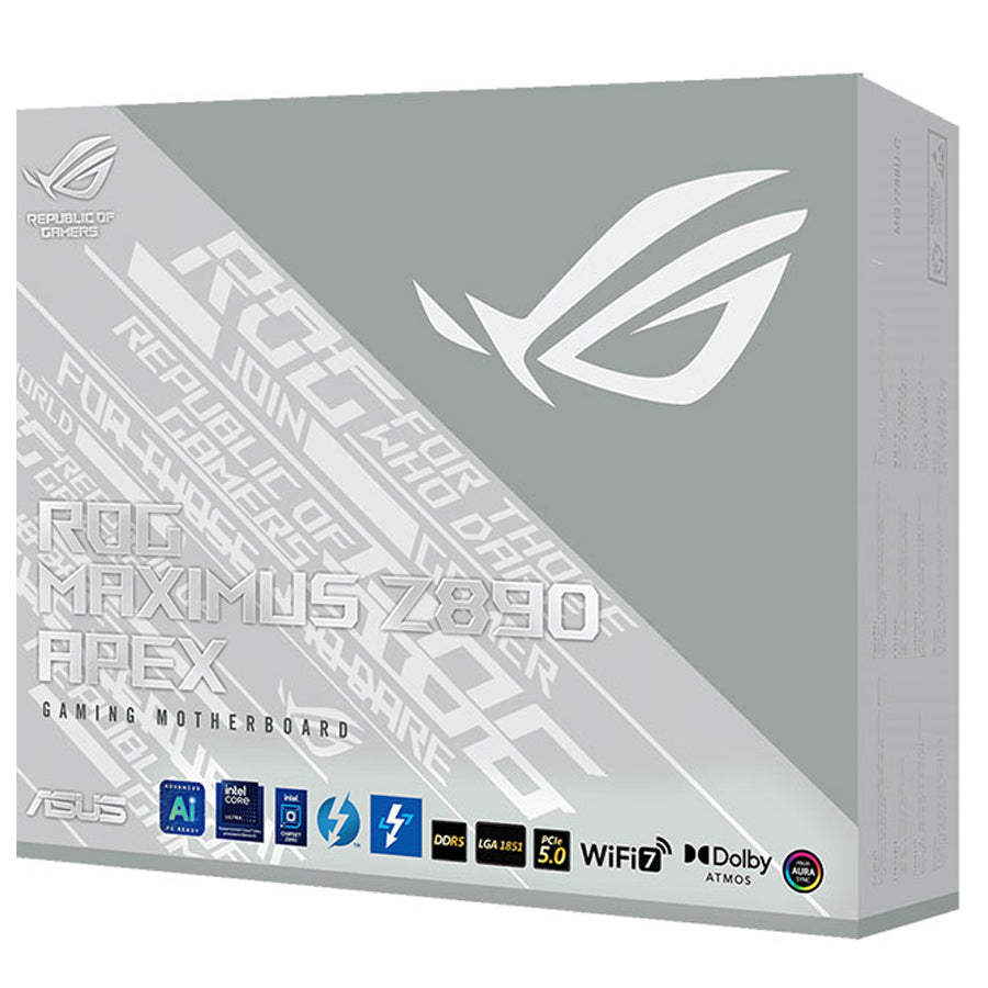 ASUS ROG MAXIMUS Z890 APEX motherboard front view