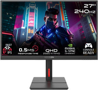 GameOn Midnight Signature GOML27QHD240IPS front view