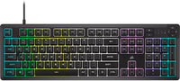 Corsair K55 CORE RGB keyboard top view