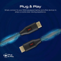 Promate ProLink4K60-10M HDMI cable product detail view