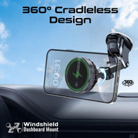 Promate MagChill-Qi2 Qi2 wireless car charger, product photo