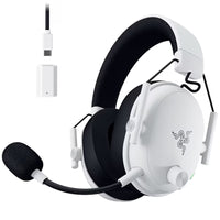 Razer BlackShark V3 wireless esports headset white front view