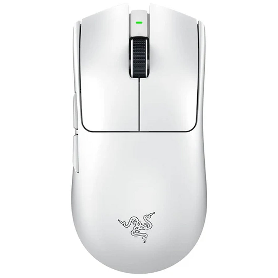 Razer Viper V3 Pro White gaming mouse front view