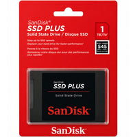 SanDisk SSD Plus 1TB 2.5-inch SATA SSD front view