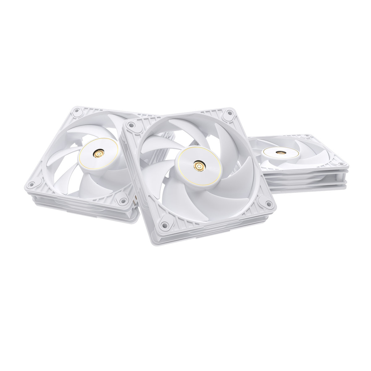 ASUS ProArt PF120 PWM black 120mm fan triple pack 90DA00M0-B09020 hero view