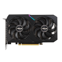 ASUS Dual GeForce RTX 3060 V2 OC Edition 12GB graphics card front view