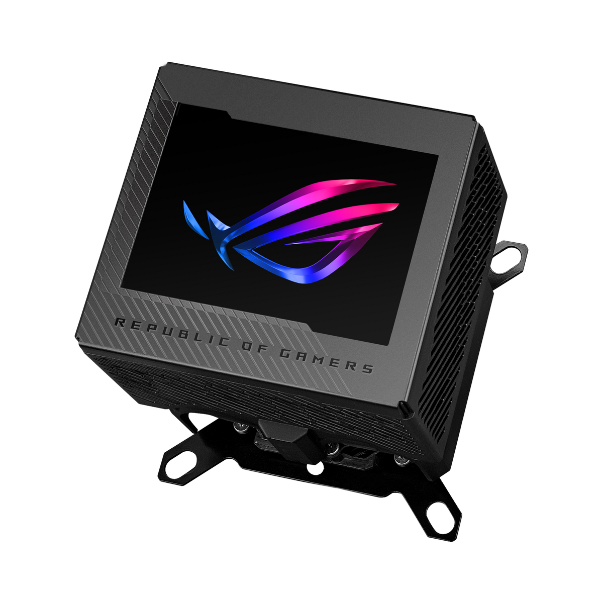 ASUS ROG Ryujin III WB CPU water block with 3.5-inch LCD
