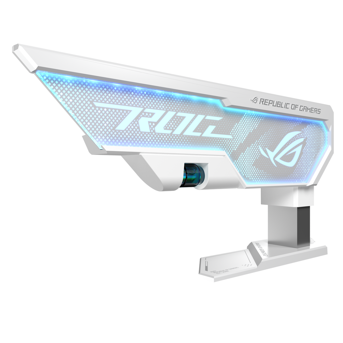 ASUS ROG Herculx XH01 graphics card holder White 90DA0023-B09000 hero angle
