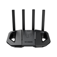 ASUS TUF Gaming BE3600 WiFi 7 gaming router, front view