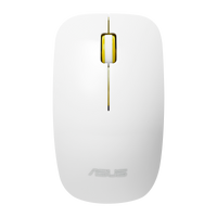 ASUS WT300 wireless mouse black red top view