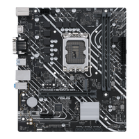 PRIME H610M-D D4 motherboard front view (90MB1A00-M0EAY0)