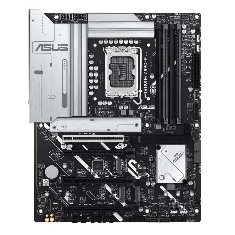 PRIME Z890-P motherboard front view (90MB1I50-M0EAY0)