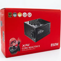 XPG CORE REACTOR II 850W power supply front view