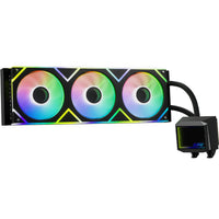 XPG LEVANTE II 360 liquid CPU cooler front view