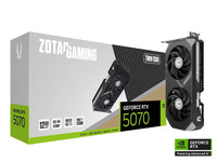 ZOTAC GAMING GeForce RTX 5070 Twin Edge 12GB graphics card front view